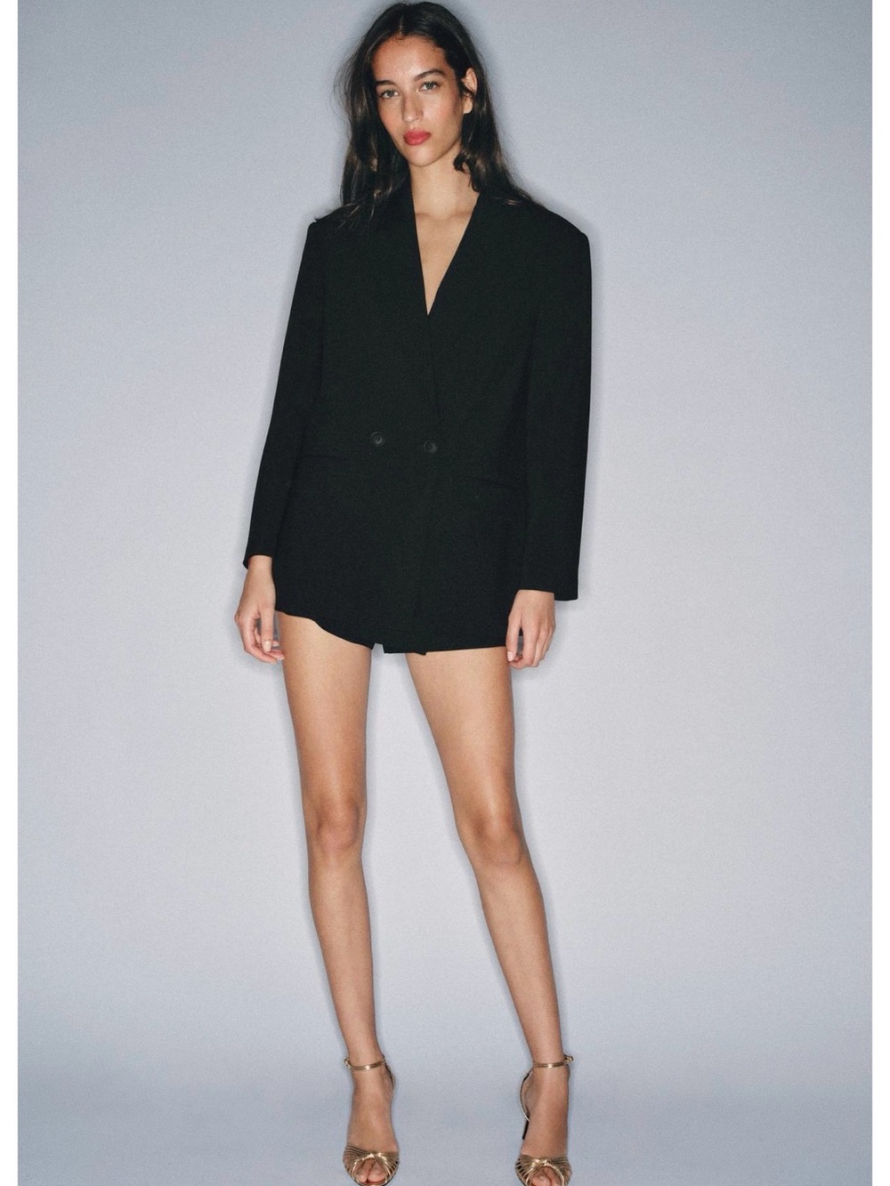 OVERSIZED DOUBLE BREASTED BLAZER size XS